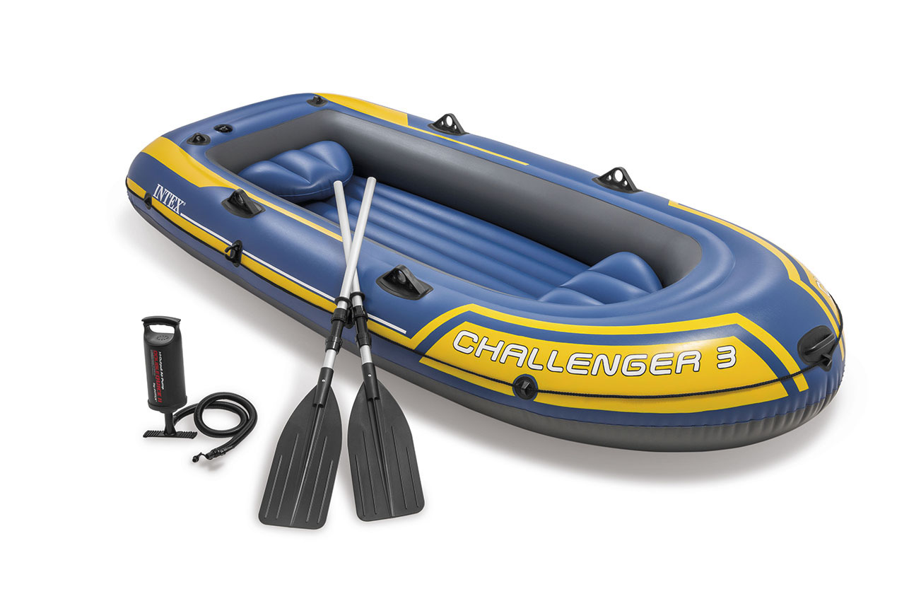 Pripučiama valtis Intex Challenger 3, 294x137x43 cm