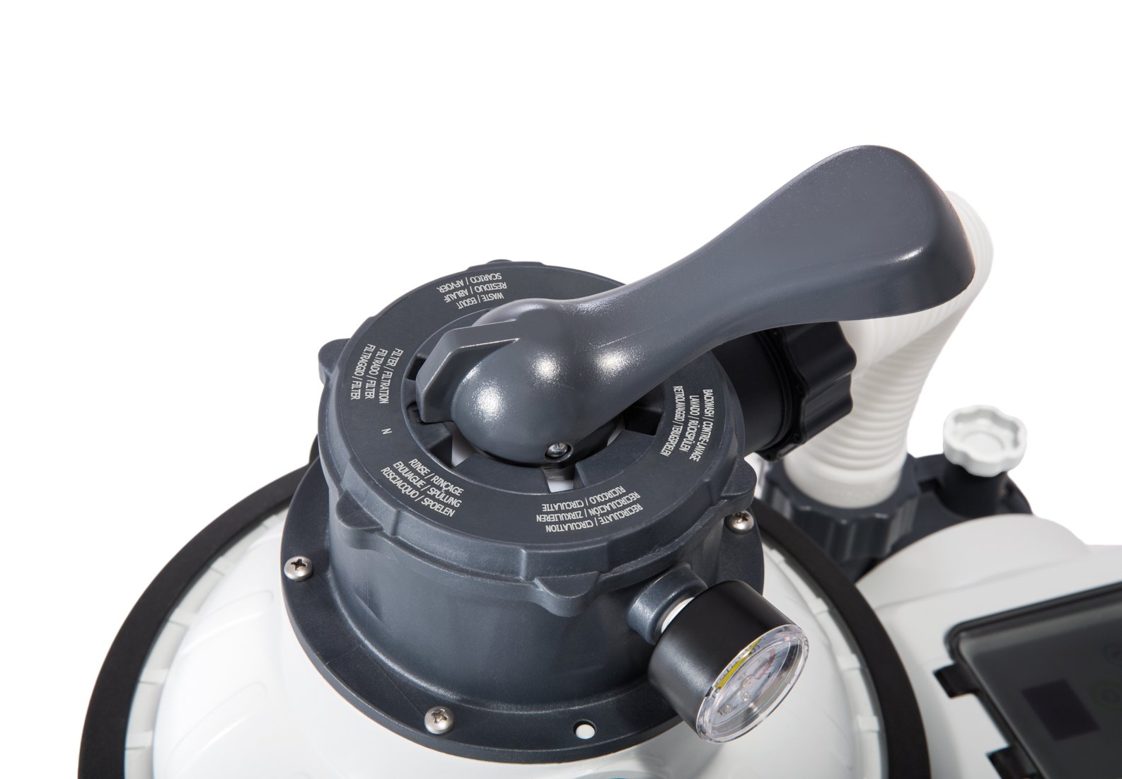 Baseino smėlio filtras su pompa intex krystal clear, 4000 l/val