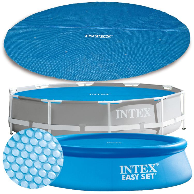 Baseino uždangalas intex solar, 457 cm