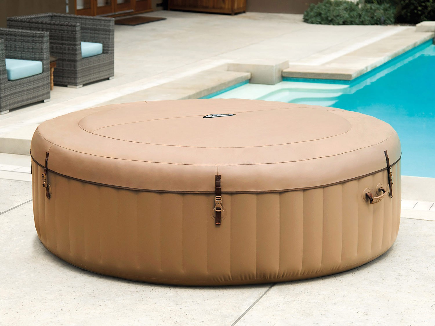 Masažinis baseinas intex purespa™, 216x71 cm