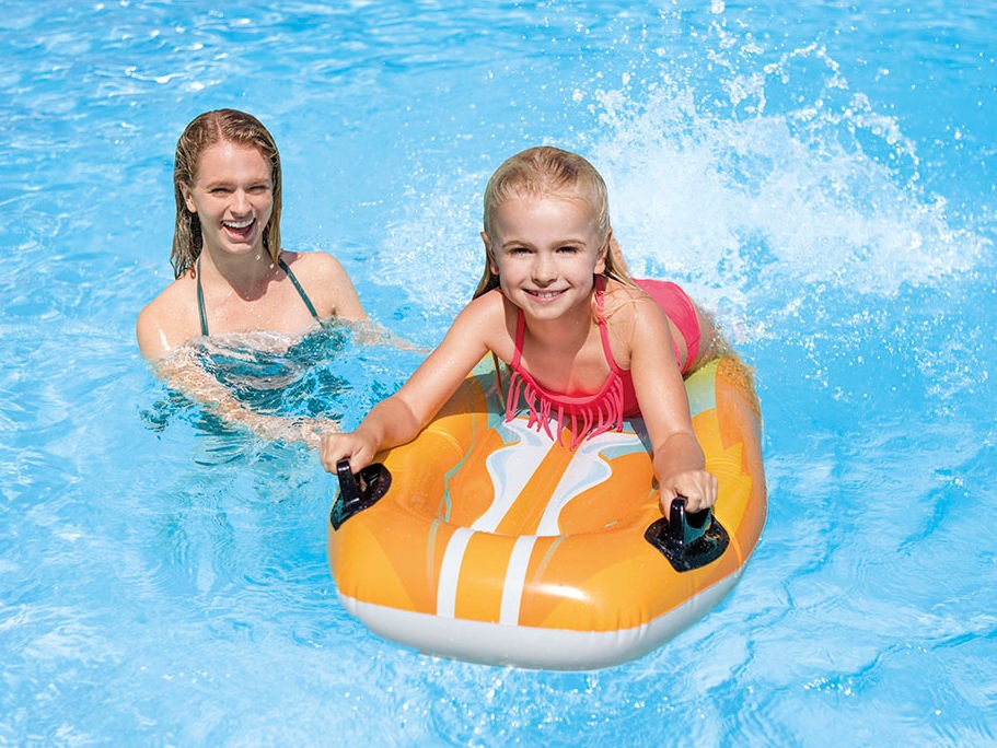Pripučiama plaukimo lenta Intex Joy Rider