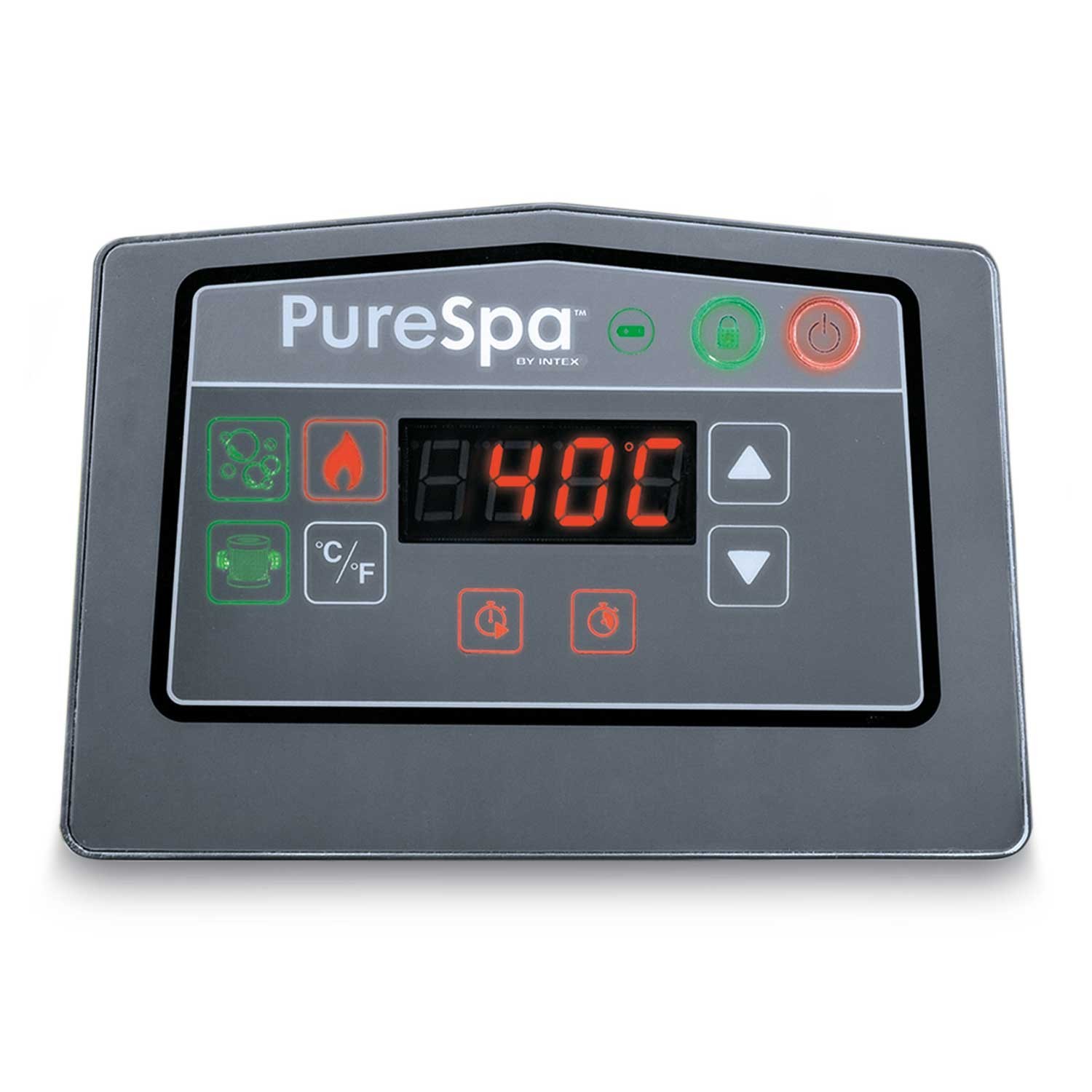 Intex purespa greywood deluxe pripučiamas spa baseinas, 216 x 71 cm, 6 vietų