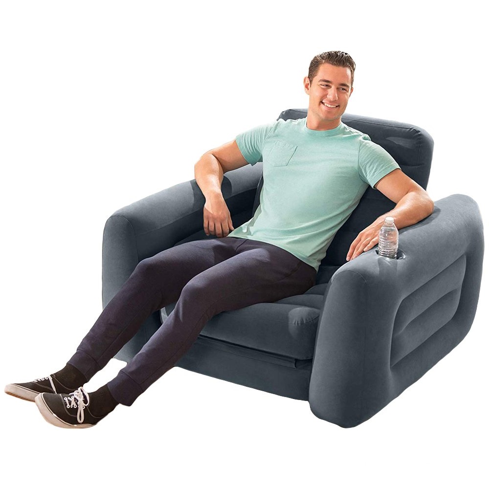 Pripučiamas fotelis intex pull-out chair 117 x 224 x 66 cm