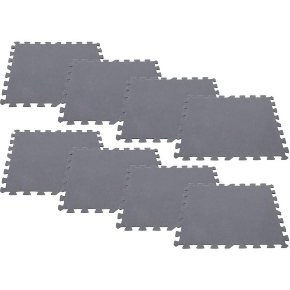 Segmentinis kilimėlis lauko baseinams intex 50x50 cm, pilkas