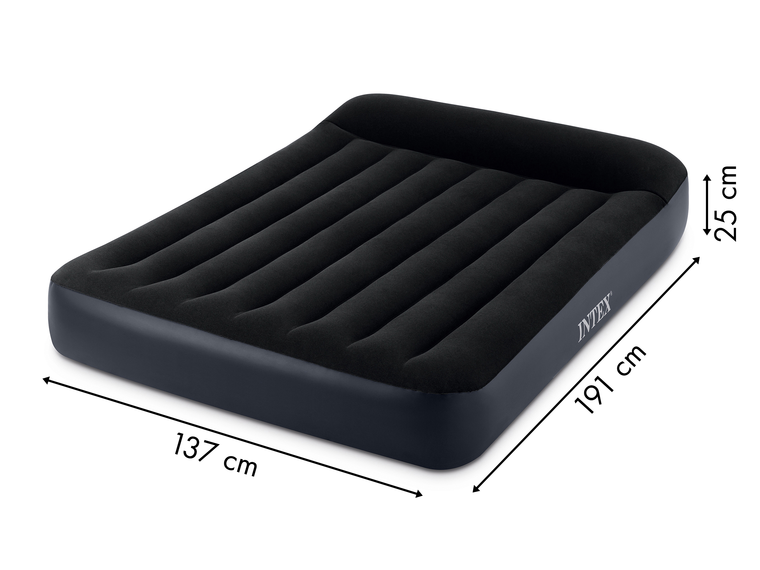 Pripučiamas čiužinys Intex Air Bed, 137x25x191 cm