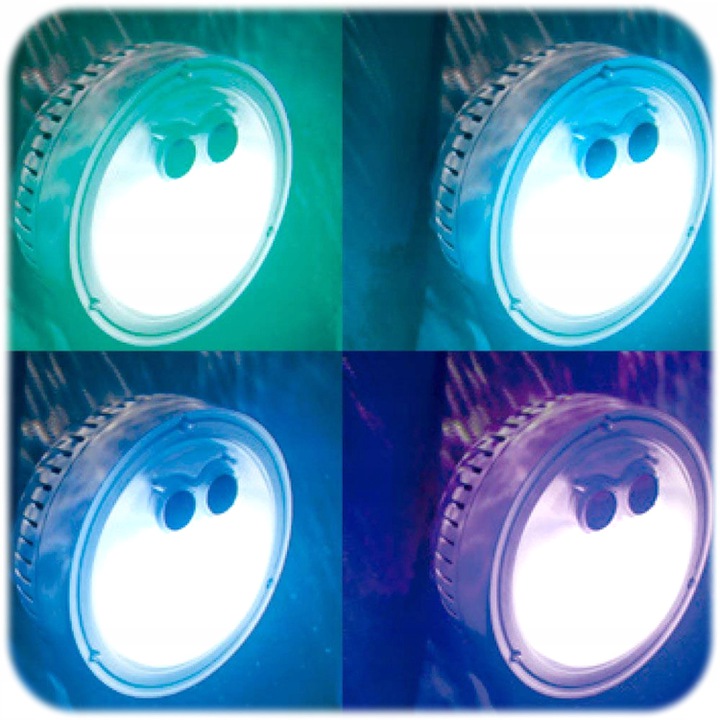 Šviestuvas masažiniam baseinui intex led spa light