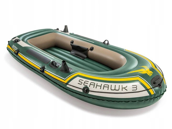 Pripučiama trivietė valtis Intex Seahawk 3