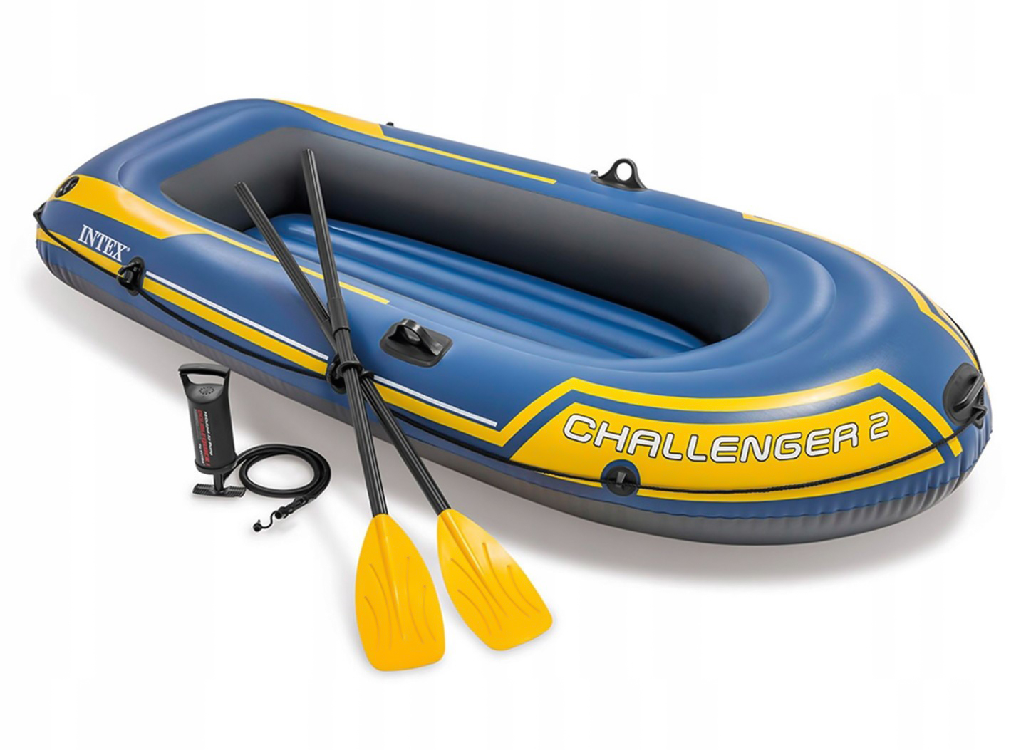 Pripučiama valtis Intex Challenger 2, 236x114x40 cm