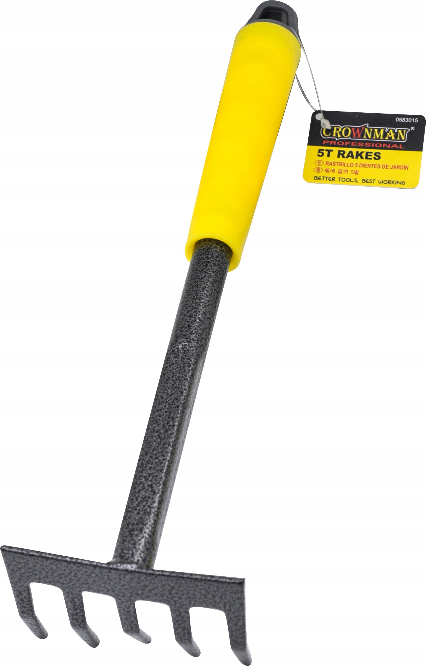 Metaliniai sodo grėbliai 5t - 30cm