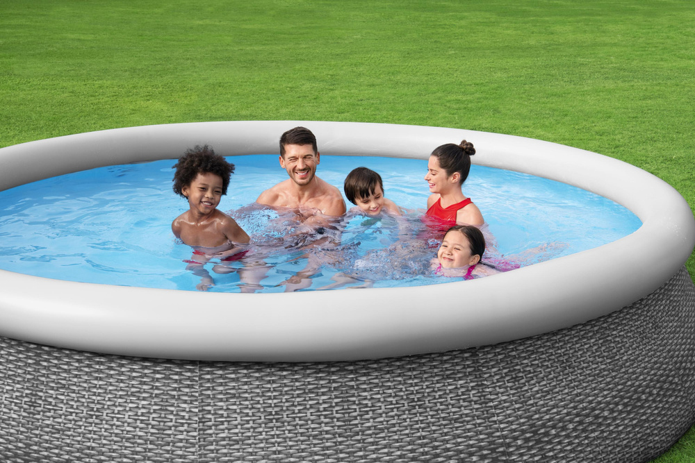 Baseinas Bestway Fast Set 366x76 cm, su filtru