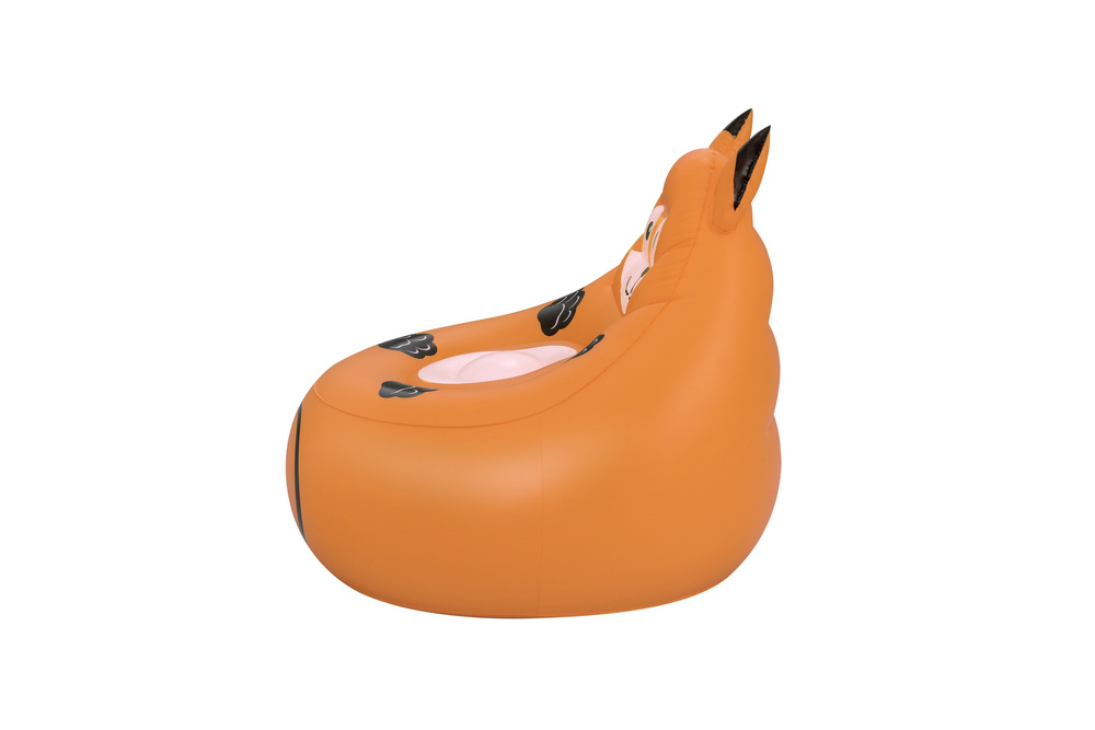 Pripučiamas sedmaišis bestway, 72x72x64 cm, oranžinis