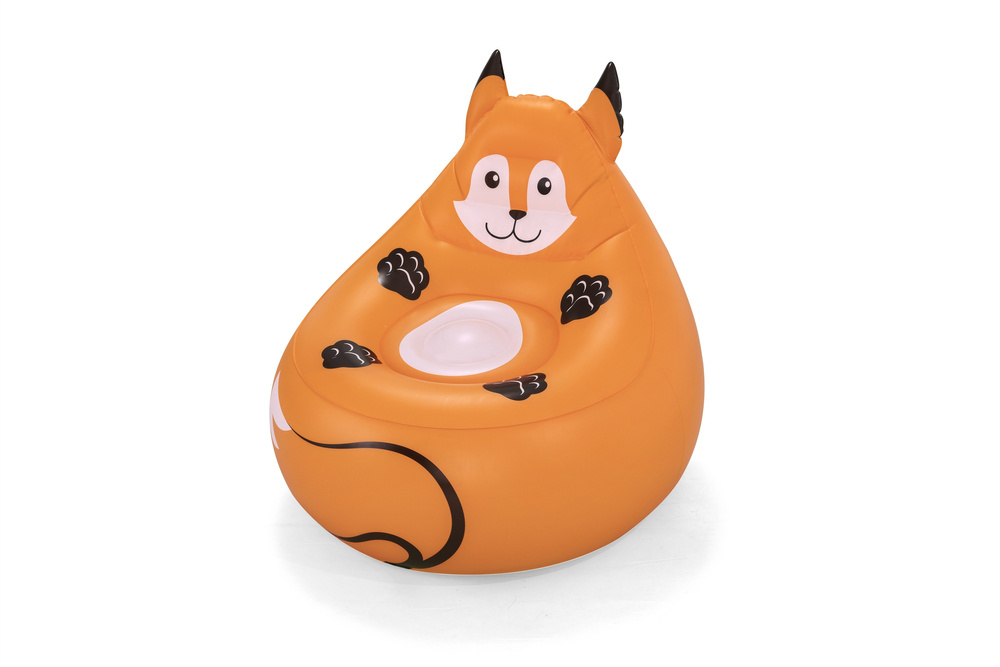 Pripučiamas sedmaišis bestway, 72x72x64 cm, oranžinis