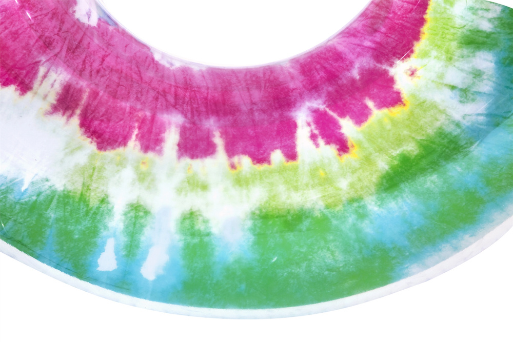 Pripučiamas plaukimo ratas bestway tie dye, 118cm