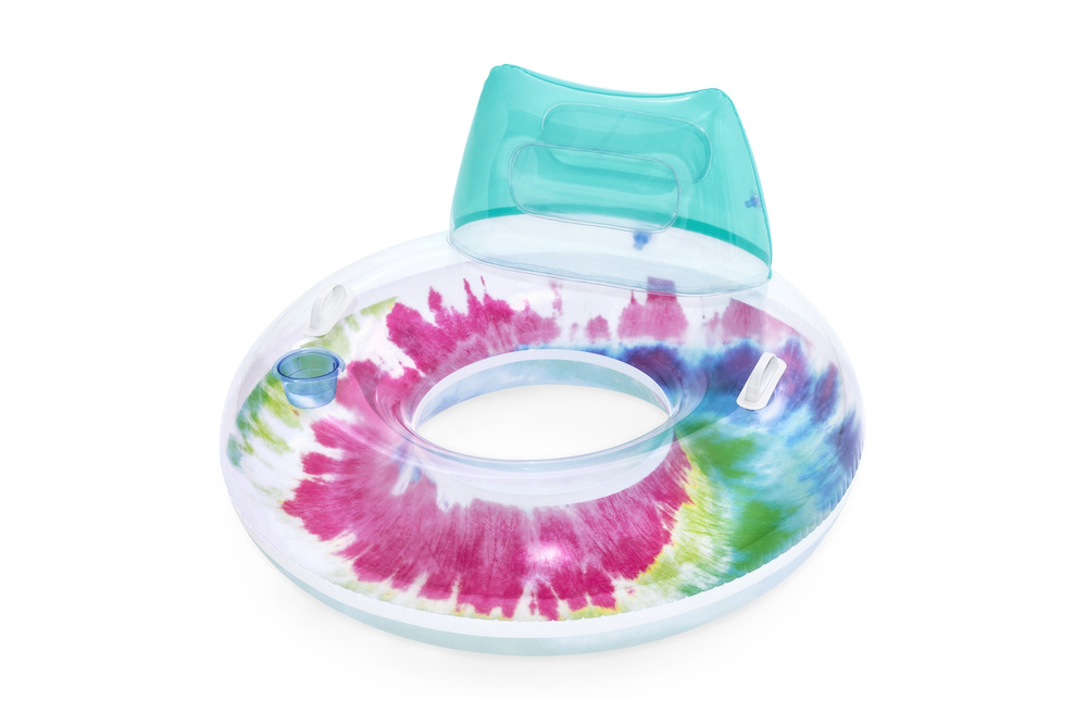 Pripučiamas plaukimo ratas bestway tie dye, 118cm