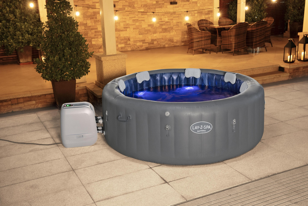 Spa pripučiamas baseinas 216x80 cm