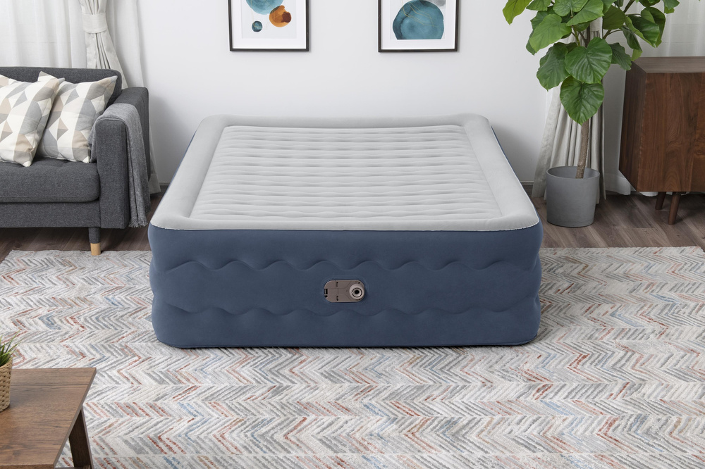 Pripučiamas dvigulė čiužinys bestway 203 x 152 x 51 cm