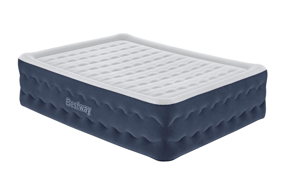 Pripučiamas dvigulė čiužinys bestway 203 x 152 x 51 cm
