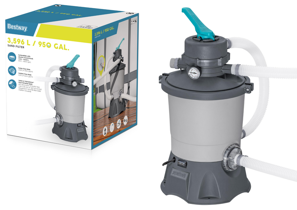 Smėlio filtras flowclear 3028l/800gal
