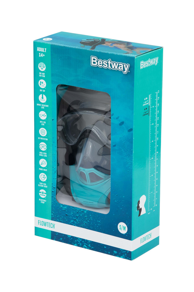 Viso veido nardymo kaukė bestway 24060 (s/m)
