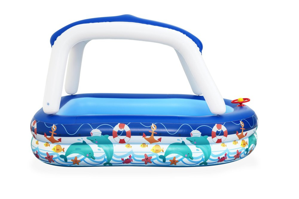 Pripučiamas baseinas bestway sea captain, 213x132 cm