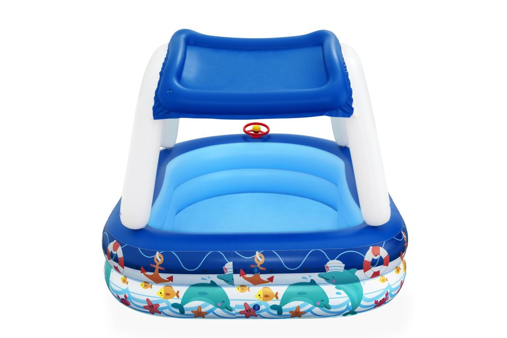 Pripučiamas baseinas bestway sea captain, 213x132 cm