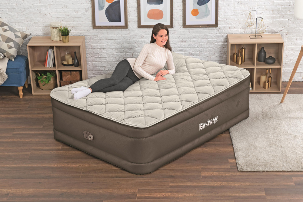 Pripučiamas čiužinys bestway 69145, 203x152x51 cm