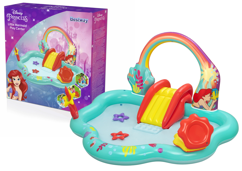 Vandens žaidimų aikštelė bestway disney, 221 x 193 x 117 cm