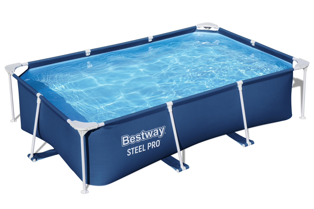 Baseinas metaliniu rėmu Steel Pro Bestway 259x170x61cm, mėlynas