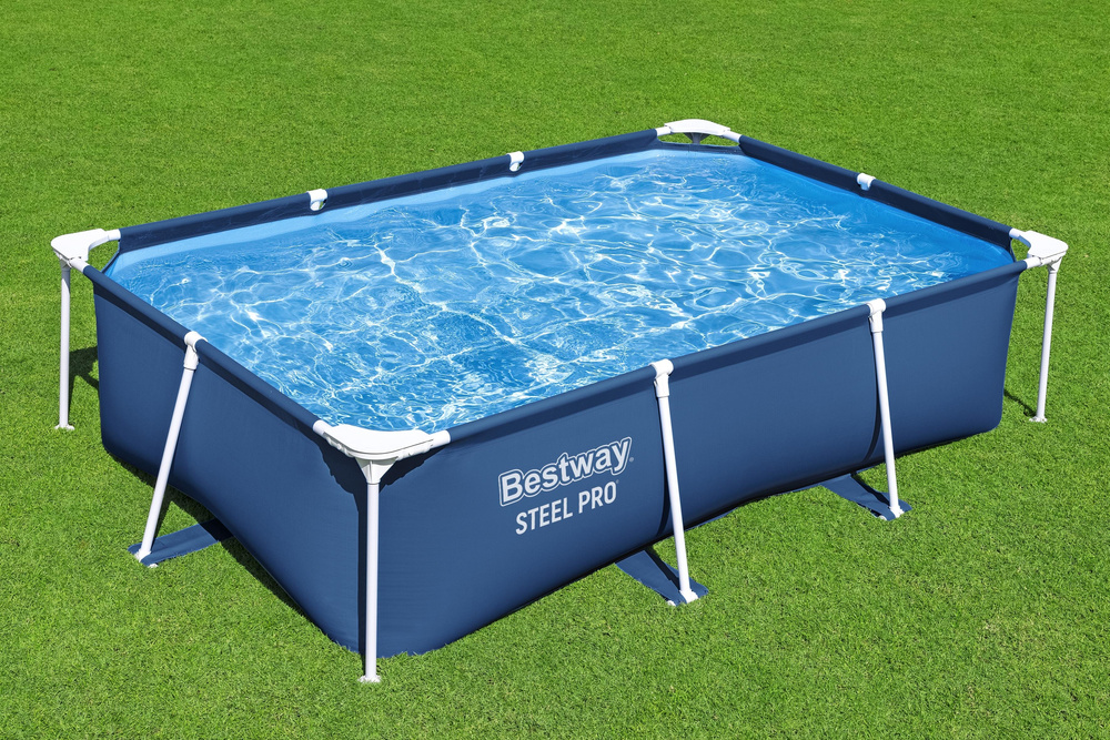 Baseinas metaliniu rėmu Steel Pro Bestway 259x170x61cm, mėlynas