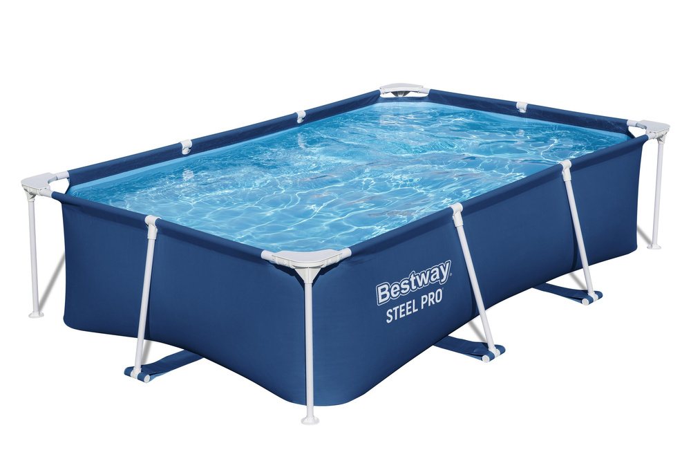 Baseinas metaliniu rėmu Steel Pro Bestway 259x170x61cm, mėlynas