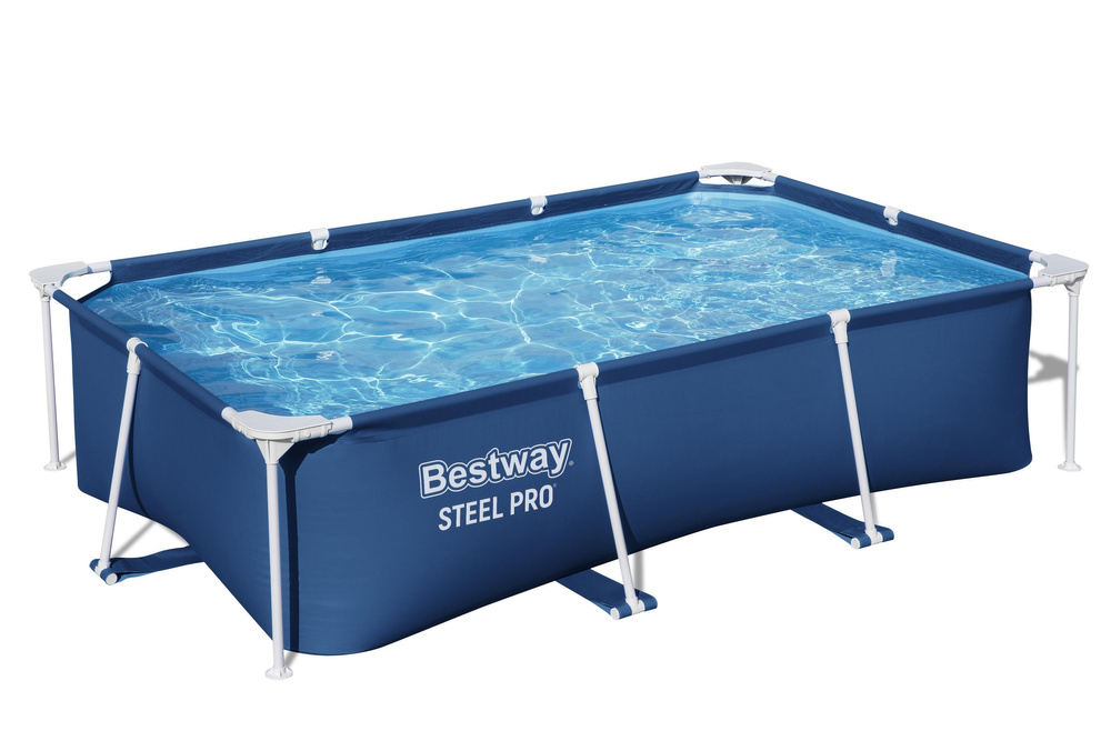 Baseinas metaliniu rėmu Steel Pro Bestway 259x170x61cm, mėlynas