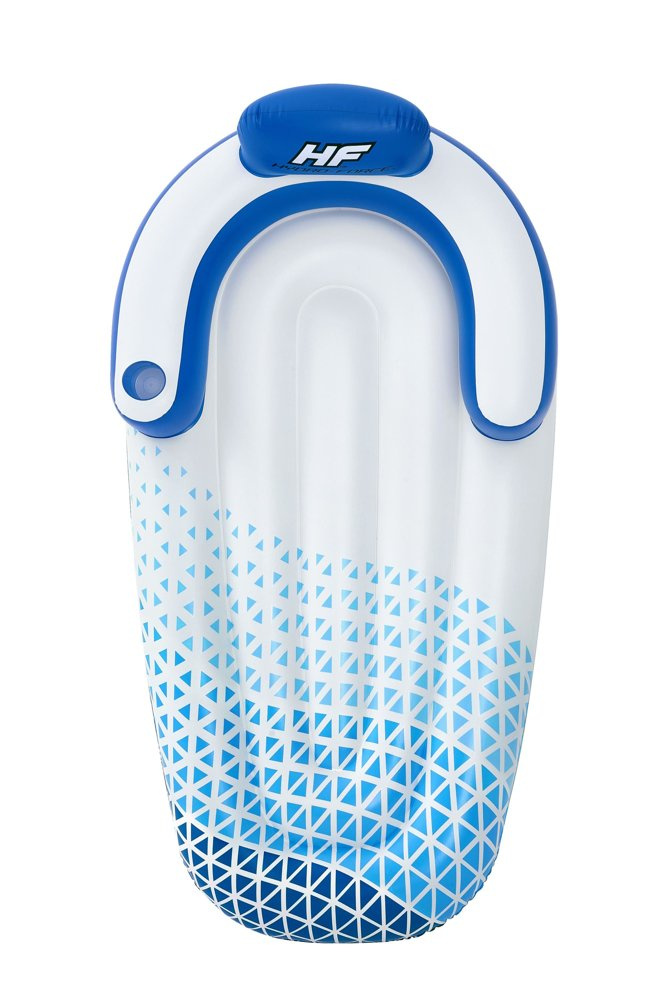 Pripučiamas plaustas bestway hydro-force indigo wave lounge, 191x107 cm