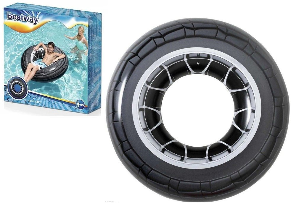 Pripučiamas ratas bestway high velocity tire tube 119 cm