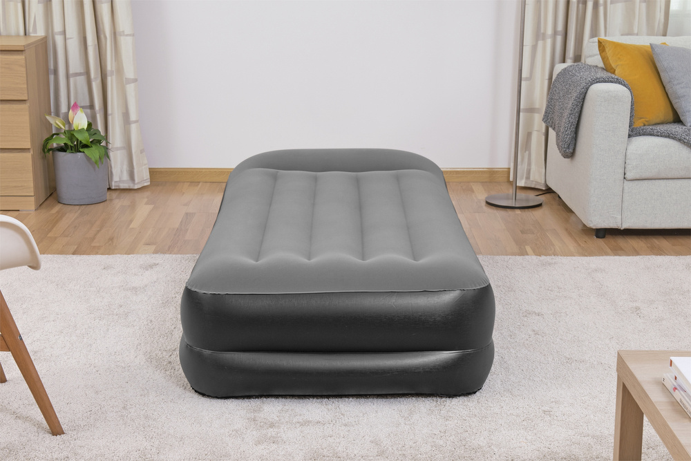 Bestway® TriTech™ pripučiamas čiužinys Aerolux su integruotu elektriniu siurbliu Vienvietis XL/vidutinis 191 x 97 x 46 cm
