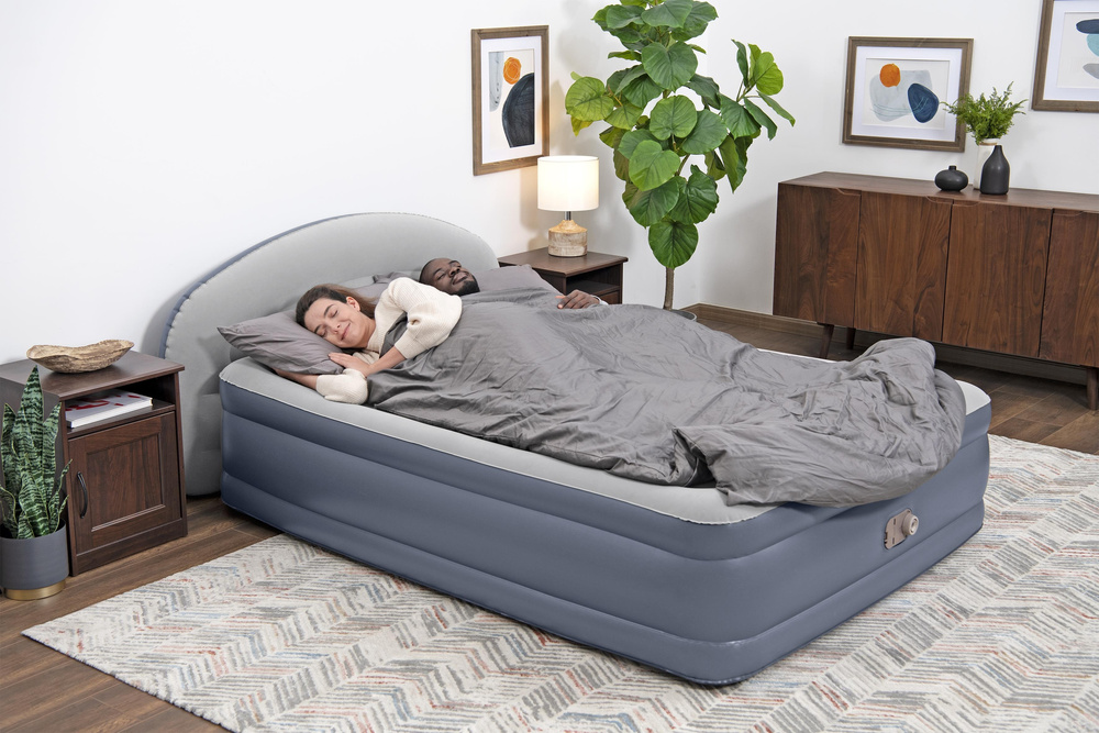 Pripučiamas čiužinys bestway 671bd, 152 x 229 x 84 cm