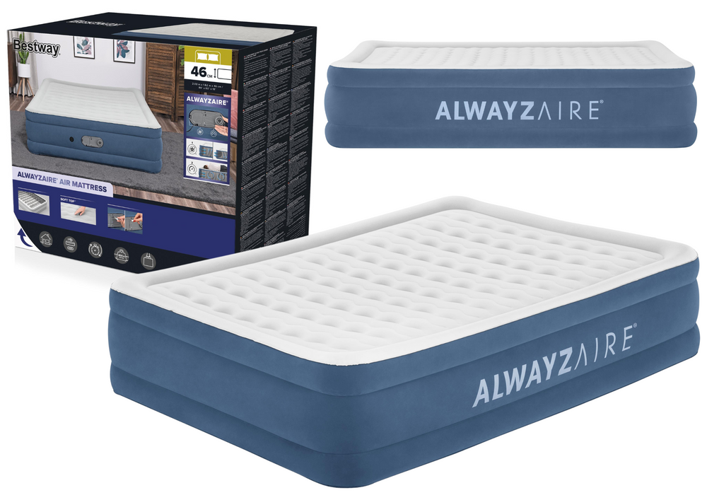 Pripučiamas čiužinys bestway 67624, 203 x 152 x 46 cm