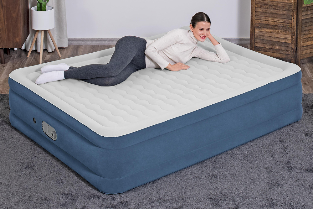 Pripučiamas čiužinys bestway 67624, 203 x 152 x 46 cm