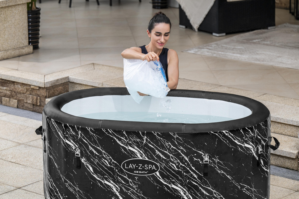 Pripučiama ledo vonia bestway 6002q, 152x92x71 cm