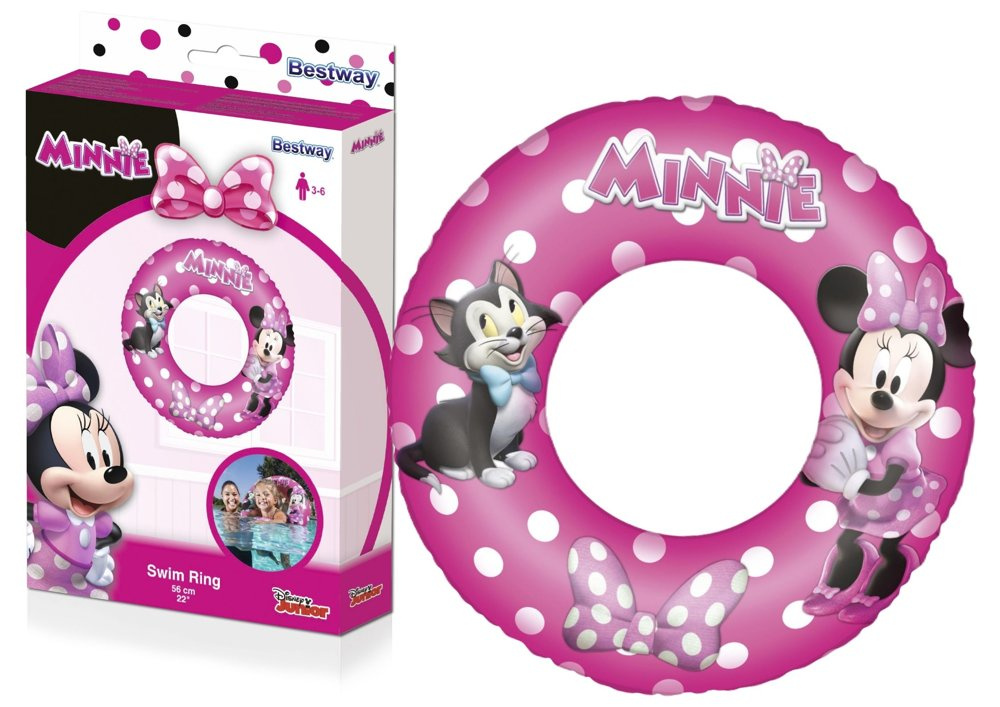 Pripučiamas ratas minni mouse, 56 cm