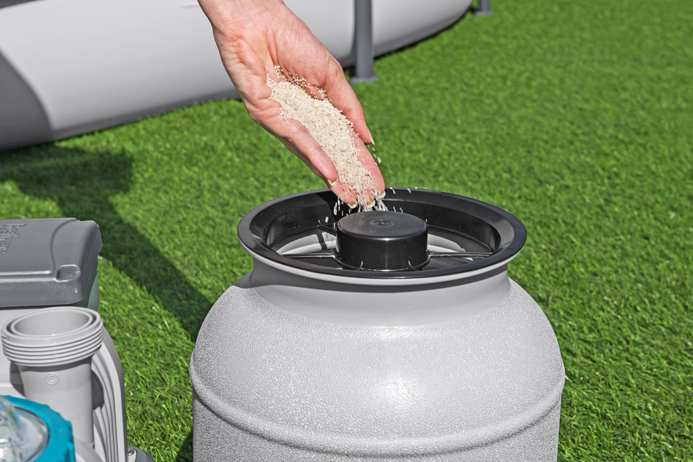 Baseino vandens smėlio filtras su pompa bestway flowclear, 5 678 l/h