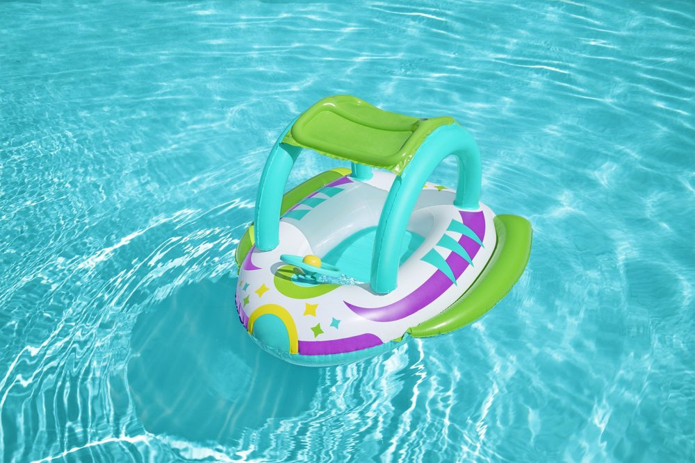 Pripučiamas čiužinys - bestway space boat, 107x112