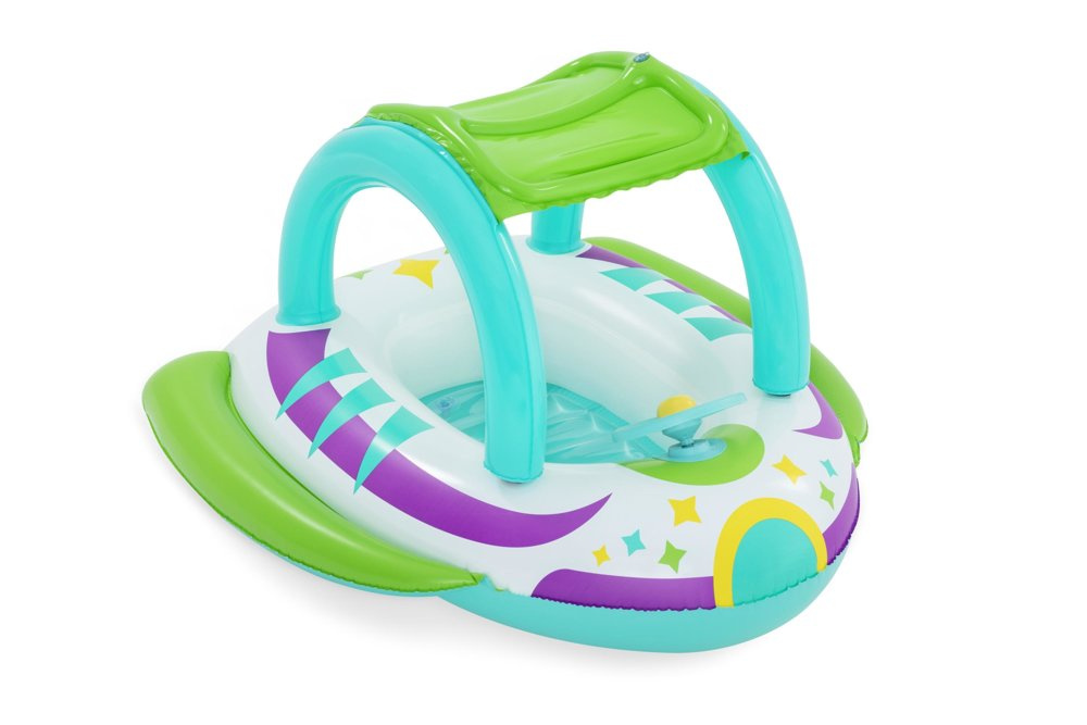 Pripučiamas čiužinys - bestway space boat, 107x112