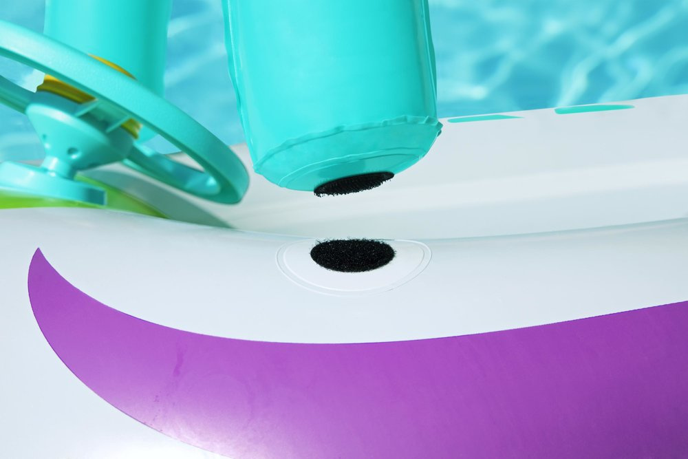 Pripučiamas čiužinys - bestway space boat, 107x112