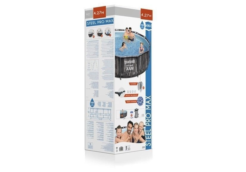 Sodo baseinas su stovu bestway 427 x 107 cm