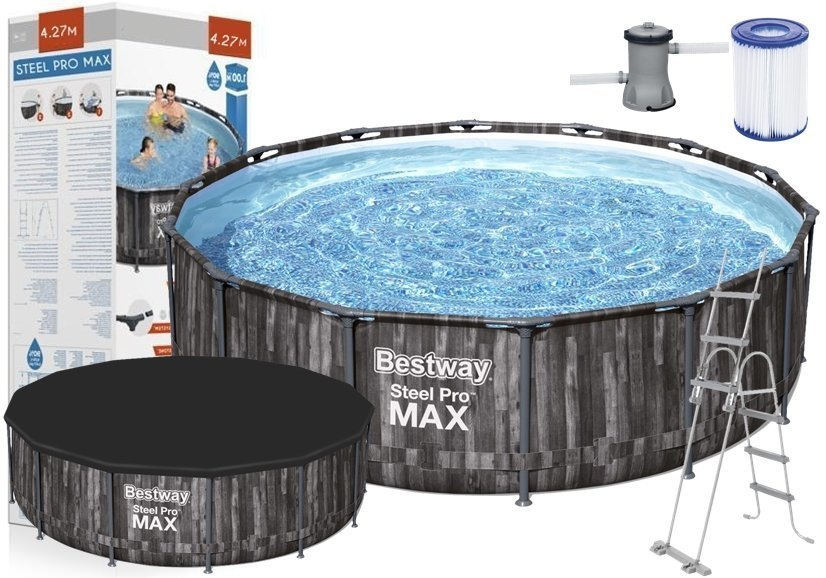 Sodo baseinas su stovu bestway 427 x 107 cm