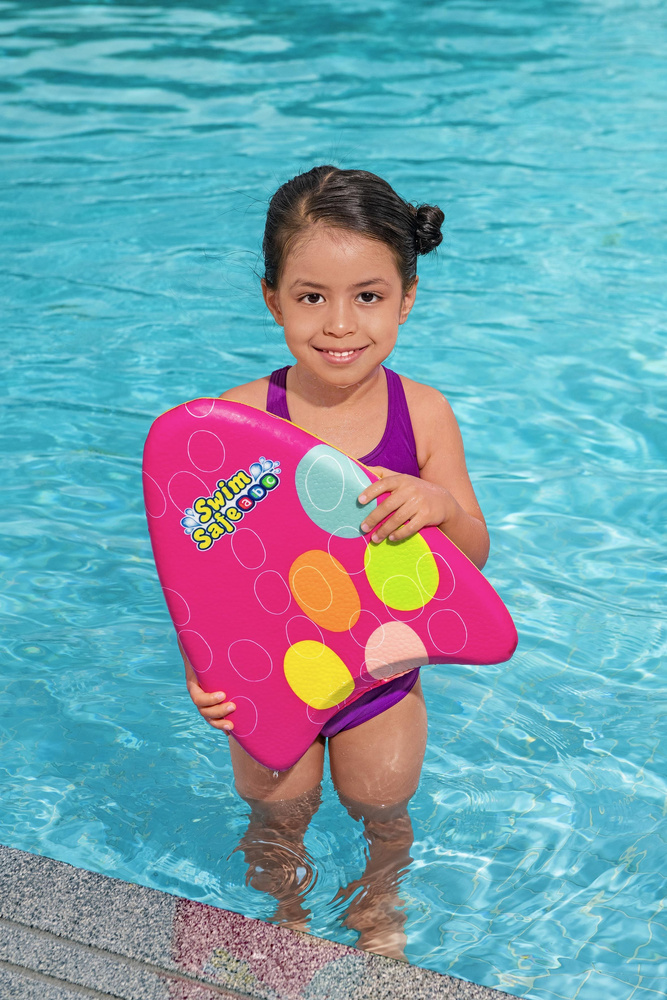 Plaukimo lenta vaikams bestway 32155, 42x32 cm, rožinė