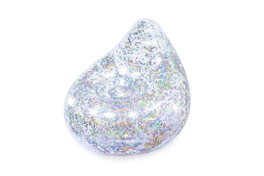 Pripučiamas fotelis bestway glitter dream, 72x64 cm