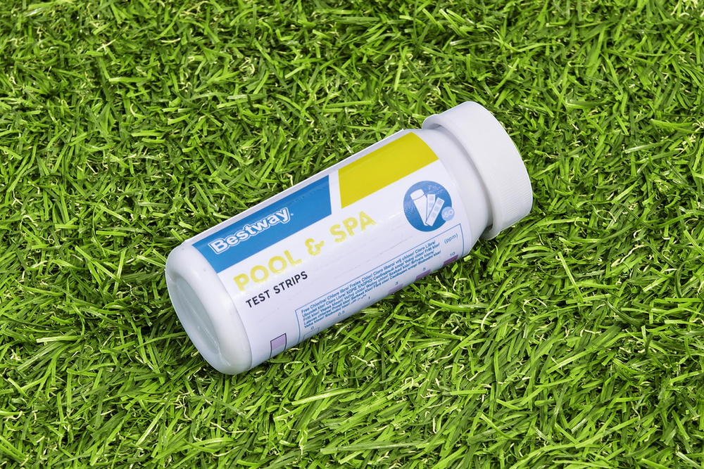 Baseino vandens testavimo juostelių rinkinys bestway flowclear, 50 vnt.