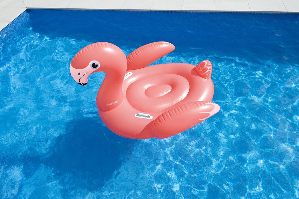 Pripučiamas flamingas 168 x 120 cm bestway