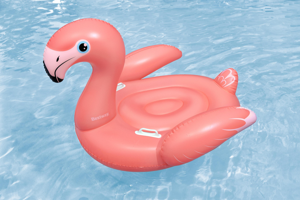 Pripučiamas flamingas 168 x 120 cm bestway